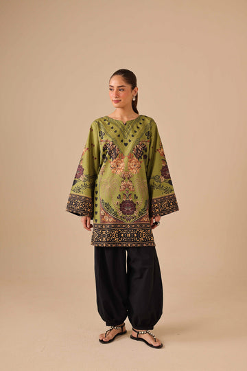 1PC Printed Lawn Kurta - PRT L43300