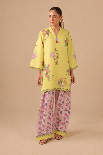 2PC Summer Lawn Dress - 44246