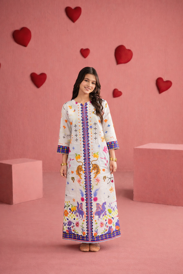 KF22-Kids Summer Kaftan