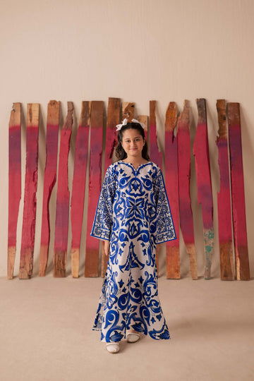 KF39-Kids Summer Kaftan