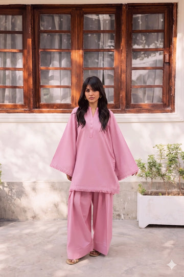 2 PC Lawn Solid FSK 03 – Lilac